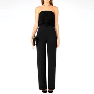Reiss Black Natalie Jumpsuit